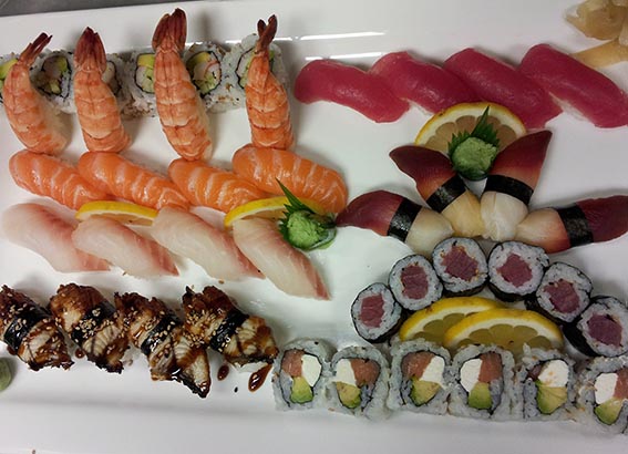 high-quality sushi 