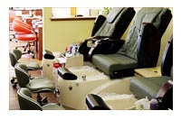 The professional machines we have for complex manicure and pedicure.